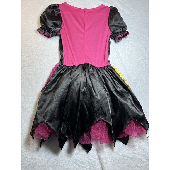 Colorful Polka Dot Witch Halloween Costume 28”x13” Fun Festive Lightweight - Picture 4 of 5